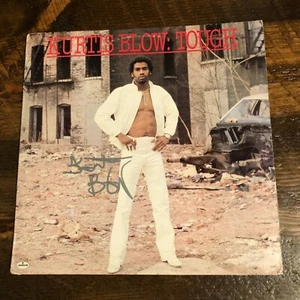 Cubierta de álbum LP duro firmado por Kurtis Blow con certificado de autenticidad de la JSA - Imagen 1 de 3