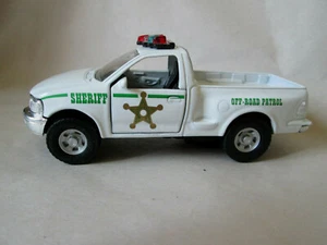 Maisto 1998 Ford F-Series Sheriff Pickup Truck Off Road Police Patrol 1:46 /Mint - Picture 1 of 7