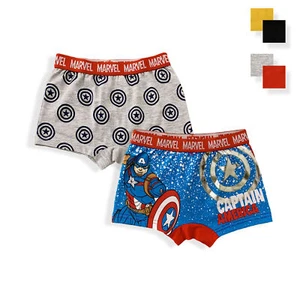 Set 2 Boxer Marvel Avengers ufficiale bambino shorties mutandine intimo 5963 - Foto 1 di 7