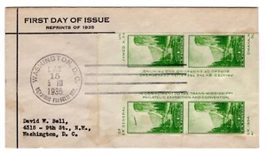 #769a Souvenir Sheet Yosemite National Park 1935 Farley FDC - WSE - Picture 1 of 2