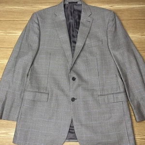 Chaqueta Para Hombre Lauren Ralph Lauren De Traje Mezcla 2 Botones Seda Lana 44L - Imagen 1 de 18