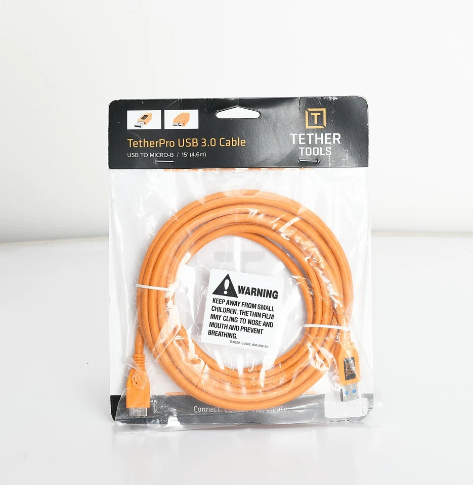 TetherPro USB to 3.0 Micro-B, 15' (4.6m) NEW!!! - Image 1 of 1