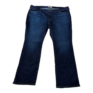 Levis Classic Boot Jeans Women Size 24 M (44x31) Blue Denim Stretch - Picture 1 of 10