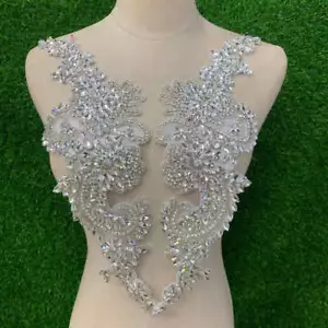 Hilal Rhinestone Applique - Picture 1 of 8