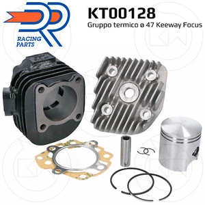 KT00128 CILINDRO MODIFICA DR 75cc Ø 47 MALAGUTI F12 R PHANTOM AC 50 2T 2007-2008 - Picture 1 of 2