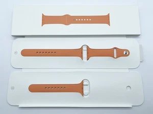 Genuine Apple Watch Sport Band Strap PAPAYA (ORANGE) 49mm 46mm 45mm S/M & M/L - Zdjęcie 1 z 14