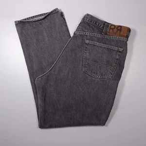 RRL Ralph Lauren Double RL Denim Black Jeans Made In USA Men’s Size 40x30 - Picture 1 of 10