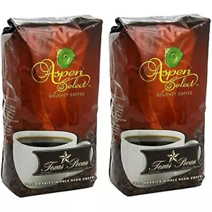 Aspen Select Gourmet Coffee Texas Pecan, Whole Bean, 2.5 Lb ( Pack of 2) - Picture 1 of 2