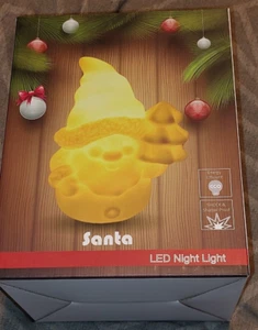 NEW LED Santa Night Light Battery operated - shelf - Picture 1 of 8