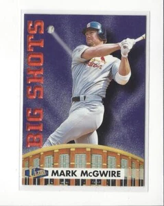 1998 Ultra Big Shots #7 Mark McGwire Cardinals  - Picture 1 of 1