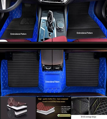 Alfombrilla de coche para Land Rover Range Rover de lujo impermeable revestimientos personalizados alfombras Foto 1 de 4