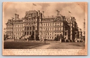 Postkarte State War & Navy Building, Washington D.C. c1907 ungeteilte Rückseite - Bild 1 von 2