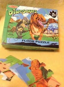 Melissa & Doug Dinosaurs Extra Large Floor Puzzle 48 Pieces - Picture 1 of 3