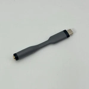 Acoustix Black Rugged Audio Adapter 3.5mm to USB-C Connector DURABLE - Photo 1 sur 12
