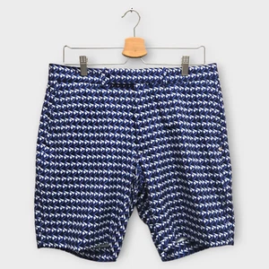 Ralph Lauren RLX Golf Men's Shorts Pattern Tailored Fit (Blue/White) - 32W - Picture 1 of 2