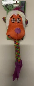 Multipet Pet Envy Braided Rope Animals Monkey 15 in - Picture 1 of 1