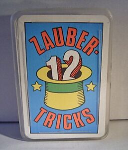 04 225 DDR Kartenspiel 12 Zaubertricks,ab 8 Jahre