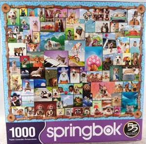 Animal Quackers 1000 Piece Jigsaw Puzzle by Springbok - Picture 1 of 4