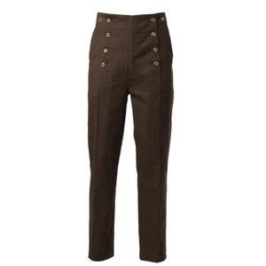 Punk Men's  Pants Trousers Bottoms Victorian Architect Costume Back Buckle - Picture 1 of 16