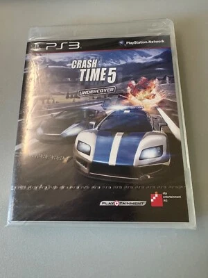 BNIB Crash Time 5 Undercover PS3 PAL FACTORY SEALED IMMACULATE BLES01620 - RARE - Image 1 of 3