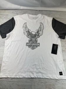 Men's Road Captain Colorblock Tee - Colorblocked - White - 3XL - Picture 1 of 12
