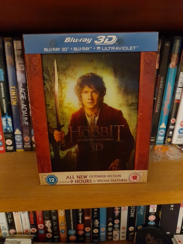 The Hobbit - An Unexpected Journey - Extended Edition (NEW 2D & 3D Blu-ray 2013) - Image 1 of 1