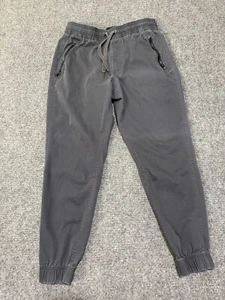 Pantalones de chándal Under Armour para hombre grandes grises ajustados algodón elástico cónico - Imagen 1 de 11