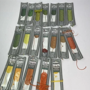 Madeira Mouline Sticktwist Six Strand Floss 100% Cotton Lot of 19 New & Used - Picture 1 of 8