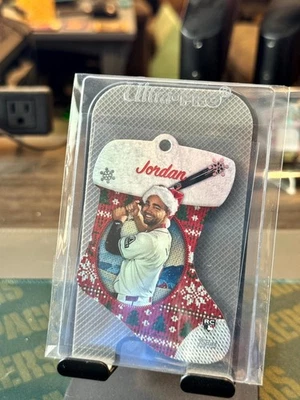 2024 Topps Holiday - Stocking Die-Cut Ornaments Jordan Lawlar #SDC-4 (RC) - Image 1 of 2