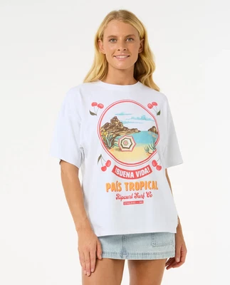 Rip Curl Cove Heritage T-Shirt - Neu - S - Bild 1 von 4