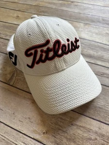 Gorra Titleist Ajustada Adulto Grande/XL Blanca Azul Roja Pro V1 Footjoy Golf Para Hombres - Imagen 1 de 5
