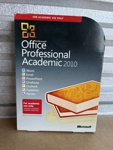 Microsoft Office Professional Academic 2010 Windows w/key - Picture 1 of 5