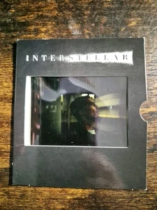 interstellar 70 mm film cell With DVD And Blue Ray Interstellar 3 Disc - Picture 1 of 5