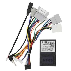 16pin Car Radio Stereo Power Retrofit Wiring Harness Cable for Honda CRV Civi... - Picture 1 of 9