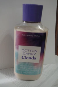 BATH BODY WORKS COTTON CANDY CLOUDS BODY LOTION SHEA BUTTER+VITAMIN E 8 oz NEW - Picture 1 of 2