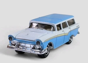 1957 FORD COUNTRY SEDAN SW Diorama Collectible DieCast Model Car 1:64 LOOSE - Picture 1 of 8