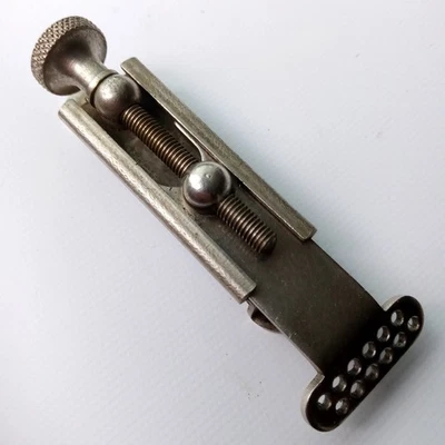 LEEDY / Ludwig Caisse Claire Passoire Nickel 2 3/16 " Marche Parade USA Rétro - Image 1 of 3