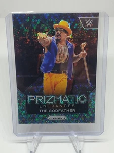 2024 Panini Prizm WWE The Godfather Prizmatic Entrances Disco #8 Legends - Picture 1 of 2
