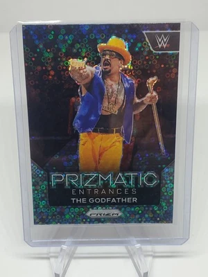 2024 Panini Prizm WWE The Godfather Prizmatic Entrances Disco #8 Legends - Image 1 of 2