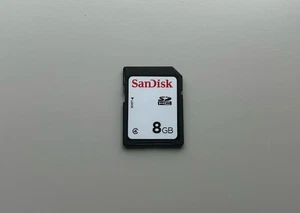 Sandisk 8GB SD Card SDHC Memory Card for Camera Universal - Picture 1 of 4