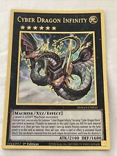 YuGiOh - Cyber Dragon Infinity - MAGO EN033 - Gold Rare - Alt Art 1st Edition NM