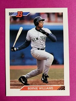 🐶 1992 Bowman Bernie Williams #407 New York Yankees 'Free Shipping' - Image 1 of 2