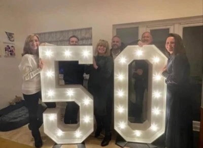 Led GIANT 5FT Numbers For HIRE Only  LONDON ESSEX KENT  - Image 1 of 2