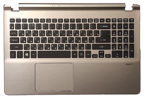 New Russian US TOPCASE Acer Aspire V5-552 V5-572 V5-573 V5-573 PALMREST KEYBOARD - Picture 1 of 4
