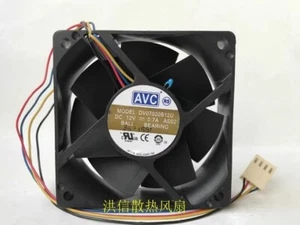 AVC DV07020B12U DC12V 0.7A 7CM 4-Pin High Airflow PWM Dual Ball Cooling Fan - Picture 1 of 4