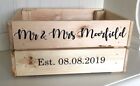Personalised Wedding Names & Date Sticker Bundle - Stickers Only