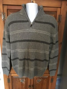 Suéter DANIELE BLASI Para Hombre TALLA M 1/4 CREMALLERA Mezcla Lana/Nylon Hecho en Italia - Imagen 1 de 4