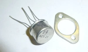 Transistor ADY20 Germanium Leistungs Transistor TO 8 DSI - Picture 1 of 2