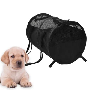 Pet Cylindrical Carrier for Car Back Seat Mesh Covers for Dogs Scratchproof AU - Picture 1 of 7