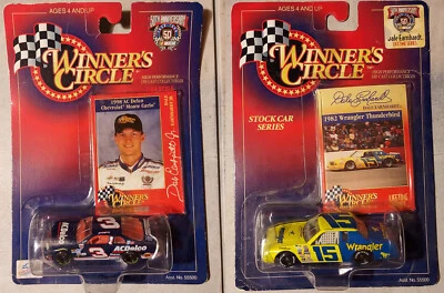 Winners Circle 1/64 #3 Dale Jr 1998 Ac Delco, 1982 Dale Earnhardt Sr Wrangler 15 Foto 1 de 2